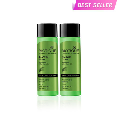 Buy Biotique 100 % Natural After Shave Gel (Pack Of 2)-Purplle