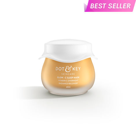 Buy Dot & Key Glow - C Sleep Mask Vitamin C Overnight Radiance Recovery (60 ml)-Purplle