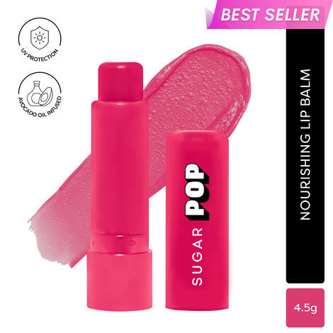 Buy SUGAR POP Nourishing Lip Balm 06 Strawberry - 4.5 gm | Hydrating | Moisturizing | SPF Protection | Intense Care-Purplle