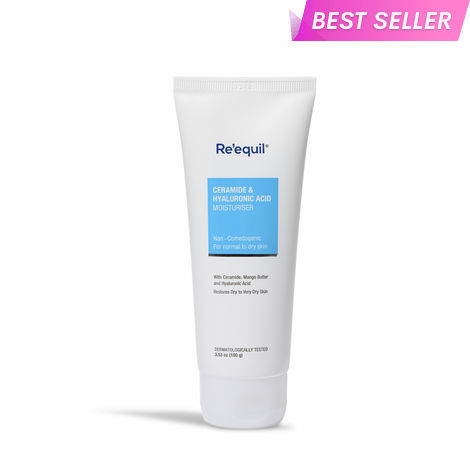 Buy Re'equil Ceramide & Hyaluronic Acid Moisturiser For Normal To Dry Skin-Purplle