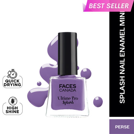 Buy FACES CANADA Ultime Pro Splash Mini Nail Enamel - Perse 31 (5 ml) | Quick Drying | Glossy Finish | Long Lasting | No Chip Formula | High Shine Nail Polish For Women | No Harmful Chemicals-Purplle