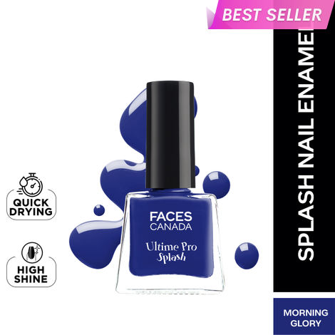 Buy FACES CANADA Ultime Pro Splash Mini Nail Enamel - Morning Glory 54 (5 ml) | Quick Drying | Glossy Finish | Long Lasting | No Chip Formula | High Shine Nail Polish For Women | No Harmful Chemicals-Purplle
