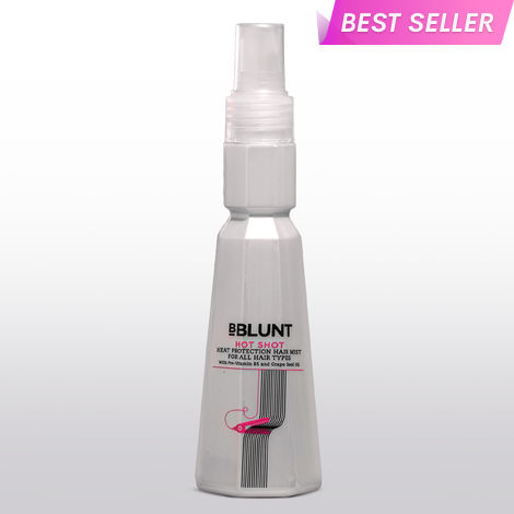 Buy BBLUNT Hot Shot Heat Protection Mist with Grapeseed Oil & Provitamin B5 For Heat Protection- 150 ml-Purplle