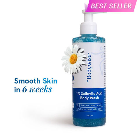 Buy Be Bodywise 1% Salicylic Acid Body Wash for Women | Cleansing Skin, Preventing Body Acne | 250 ml-Purplle