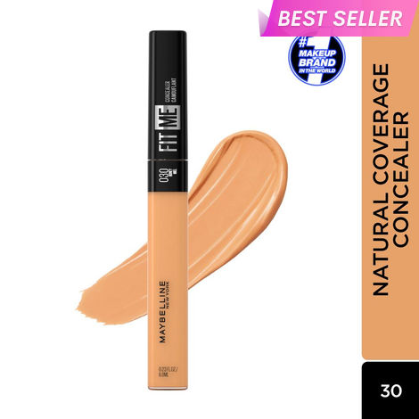 Buy Maybelline New York Fit Me Concealer, Oil-free Liquid Concealer for Oily and Dry Skin - Honey|6.8 ml-Purplle