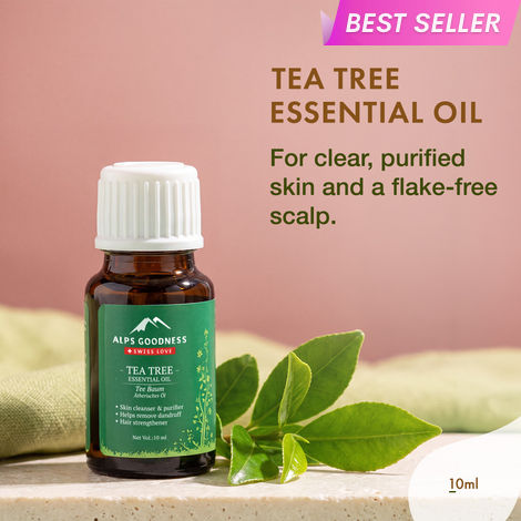 Buy Alps Goodness Pure Essential Oil - Tea Tree (10 ml)-Purplle