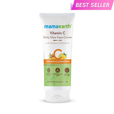 Buy Mamaearth Mamaearth Vitamin C Daily Glow Face Cream With Vitamin C & Turmeric for Skin Illumination - 80 g-Purplle