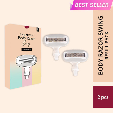 Buy Carmesi Body Razor Swing Refill Pack (KI-S509LO) - 2 Pcs-Purplle