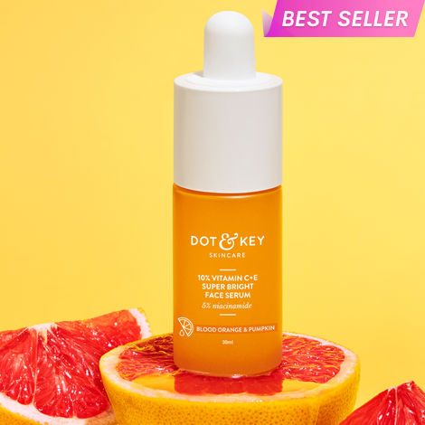 Buy Dot & Key 10% Vitamin C+E, 5% Niacinamide Face Serum For Glowing Skin, Fights Pigmentation Dark Spot, 30ml-Purplle