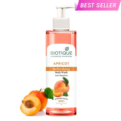 Buy Biotique Apricot Refreshing Body Wash (200 ml)-Purplle