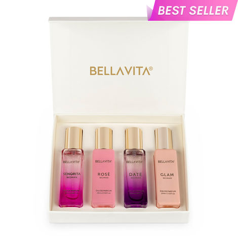 Buy Bella Vita Luxury Perfumes Gift Set for Women(80ml)-Purplle