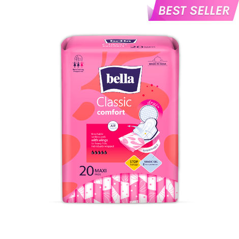 Buy BELLA CLASSIC COMFORT MAXI DRAI 20 PCS-Purplle