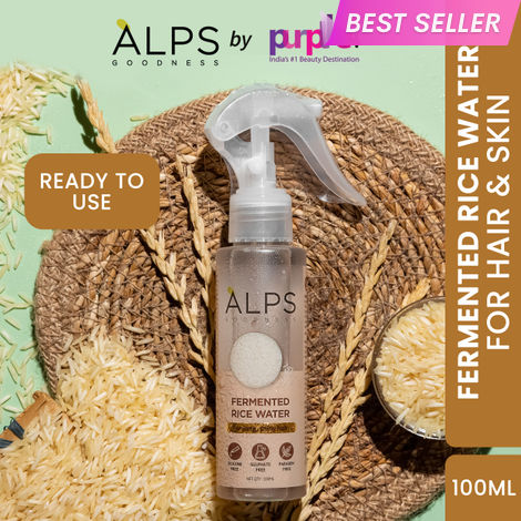 Buy Alps Goodness Fermented Rice Water (100 ml) | Rice Water For Hair & Face | Korean Glass Skin | For Brighter Skin | Shiny Silky Hair | Elastic & Glowy Skin-Purplle