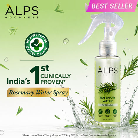 Buy Alps Goodness Rosemary Water (100 ml) | Rosemary water for hair | Hair Spray for Regrowth | Hair Growth Expert | Hair Growth Serum | Viral Rinse | Bestselling Spray-Purplle
