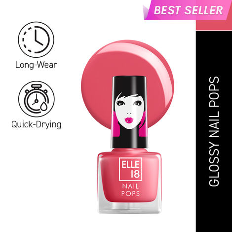 Buy Elle 18 Nail Pops 184 5 ml-Purplle