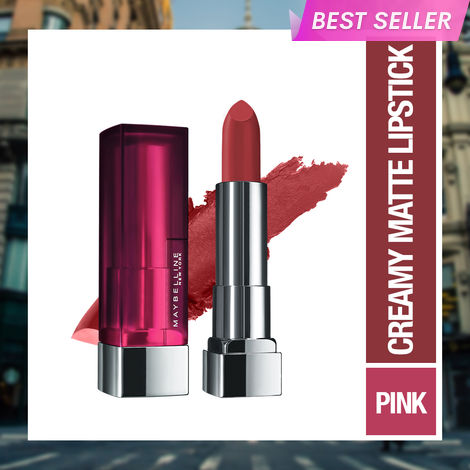 Buy Maybelline New York Color Sensational Creamy Matte Lipstick, 807 Dried Rose (3.9 gm)-Purplle