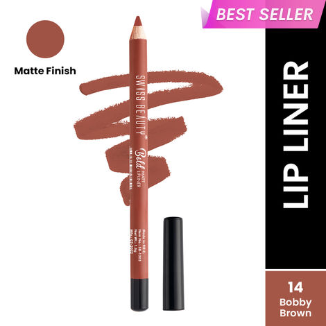 Buy Swiss Beauty Bold Matt Lip Liner -14- (1.6 gm)-Purplle