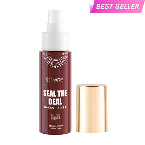 Buy MARS Seal the Deal Long-Lasting Makeup Fixer Spray with Hyaluronic Acid | Hydrating Dewy Base Setting Spray for Professional Face Makeup | Budge Proof | Non Sticky (60 ml)-Purplle
