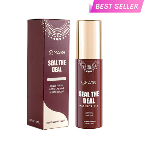 Buy MARS Seal the Deal Long-Lasting Makeup Fixer Spray with Hyaluronic Acid | Hydrating Dewy Base Setting Spray for Professional Face Makeup | Budge Proof | Non Sticky (60 ml)-Purplle