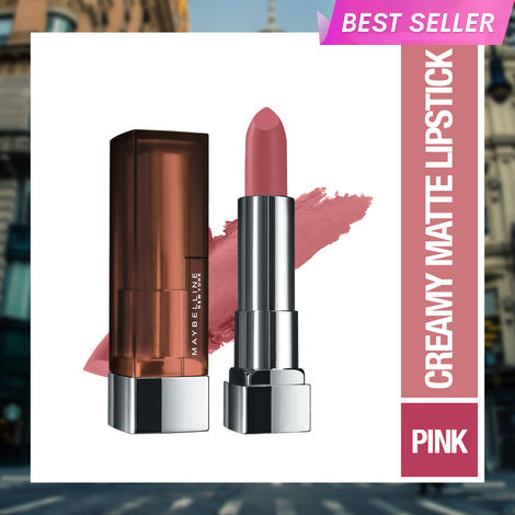 Buy Maybelline New York Color Sensational Creamy Matte Lipstick, 507 Almond Pink (3.9 g)-Purplle