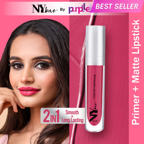 Buy NY Bae Confessions Liquid Lipstick | Lip & Cheek Tint | Pink Lipstick | Matte Finish | Long Lasting - IBonfire 3 (4.5 ml)-Purplle