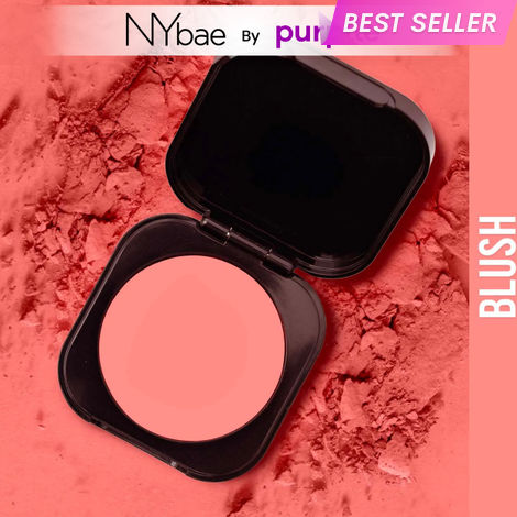 Buy NY Bae Sunset Skyline Blush - Heavenly Pink 05 (5 gm) | Pink | Matte Finish | Rich Colour | Super Blendable | Multipurpose | Travel Friendly-Purplle