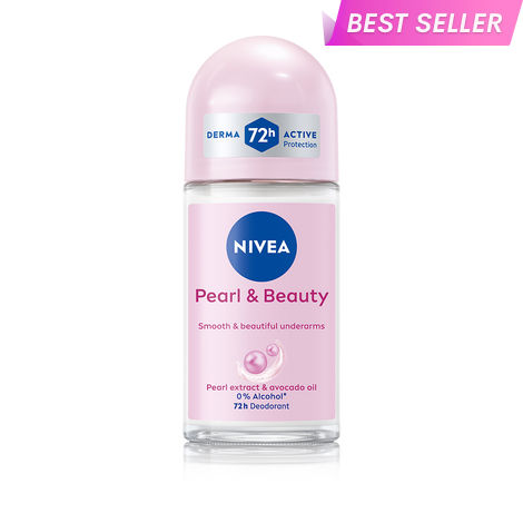 Buy Nivea Pearl & Beauty Deo Roll-on For Women (50 ml)-Purplle