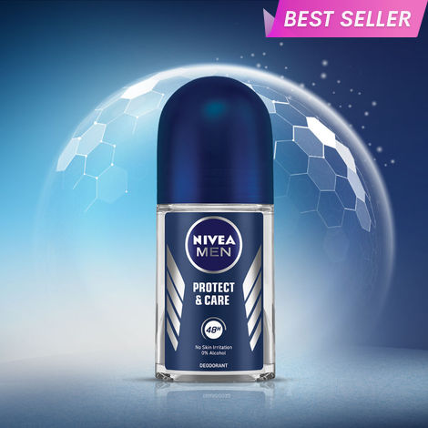 Buy NIVEA MEN Deodorant Roll on, Protect & Care, 50 ml-Purplle