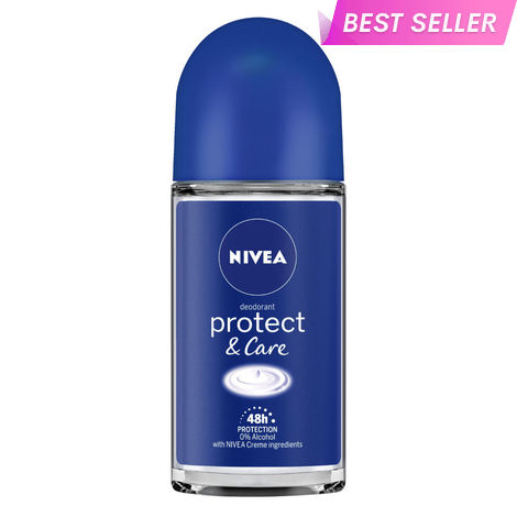 Buy NIVEA Deodorant Roll On Protect & Care 50ml-Purplle