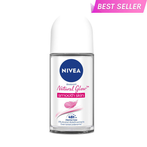 Buy NIVEA Deodorant Roll On Natural Glow Smooth Skin 50ml-Purplle