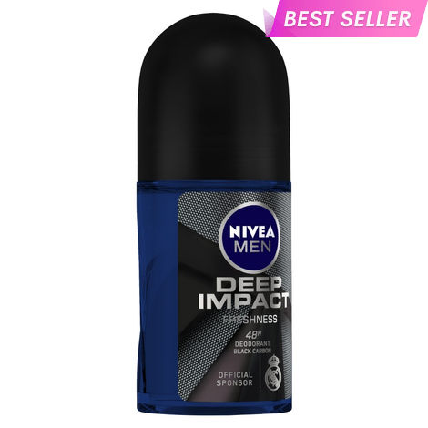 Buy Nivea Men Deep Impact Freshness Deodorant Roll-on - For Men (50 ml)-Purplle