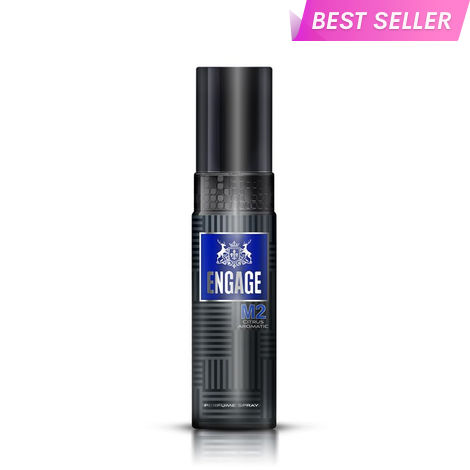 Buy Engage M2 Perfume for Men, Citrus and Lavender Fragrance Scent, Skin Friendly Perfume for Men Long Lasting Smell, 120 ml-Purplle