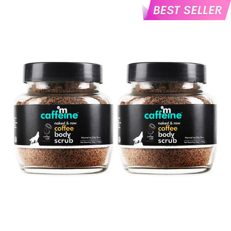 Buy mCaffeine Coffee Body Scrub Pack of 2 (Small size)-Purplle