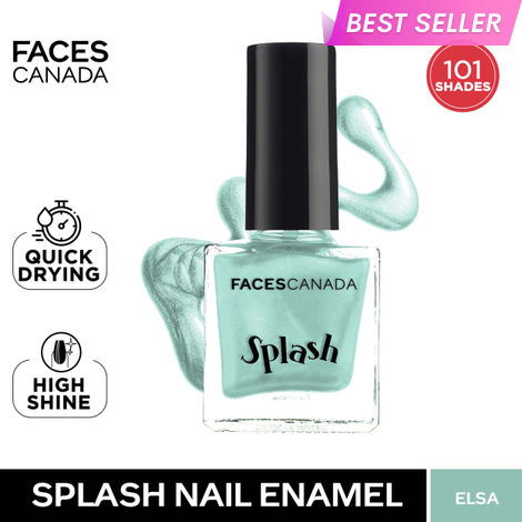 Buy FACES CANADA Ultime Pro Splash Nail Enamel - Elsa 39 (8 ml) | Quick Drying | Glossy Finish | Long Lasting | No Chip Formula | High Shine Nail Polish For Women | No Harmful Chemicals-Purplle
