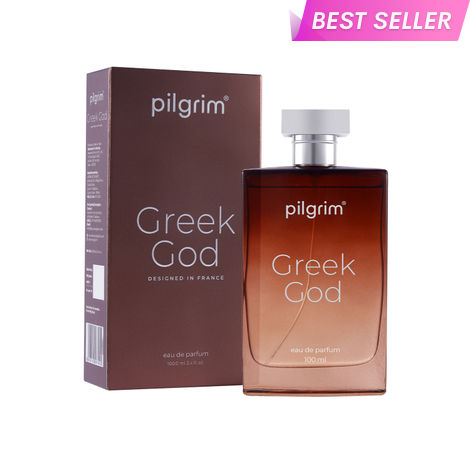Buy Pilgrim Greek God perfume for men (Eau de parfum) with smoky cedarwood & sandalwood | Long lasting perfume for men |Designed in France | 100 ml-Purplle