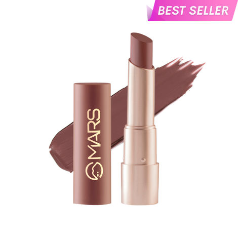 Buy MARS Creamy Matte Long Lasting Lipstick for Women | Creamy Lipstick | Single Swipe Application | Smooth & Light Weight (3.2 gm) (09-Bollywood Surprise)-Purplle