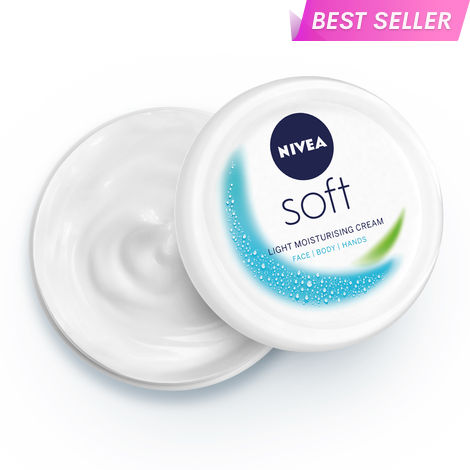 Buy Nivea Soft Moisturiser Light Cream (200 ml)-Purplle