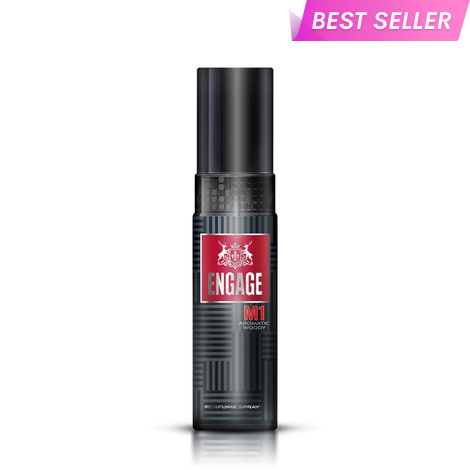 Buy Engage M1 Perfume for Men, Citrus and Woody Fragrance Scent, Skin Friendly Perfume for Men Long Lasting Smell, 120 ml-Purplle