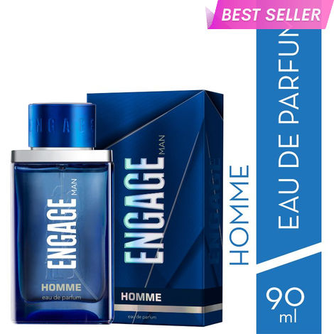 Buy Engage Homme EDP Perfume For Men 90 ml + 3 ml, Citrus and Woody, Premium Long Lasting Fragrance, Perfect Gift For Men, Skin Friendly, Everyday Fragrance-Purplle