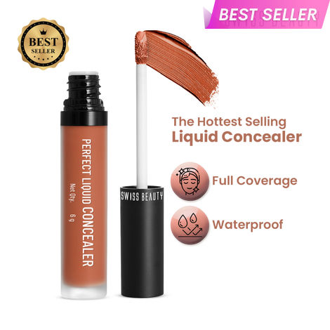 Buy Swiss beauty Liquid concealer -9 Orange (6 gm)-Purplle
