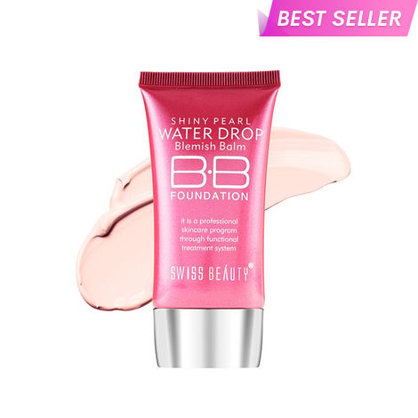 Buy Swiss Beauty Shiny Pearl Water Drop Blemish Balm BB Foundation - 02 (40 ml)-Purplle