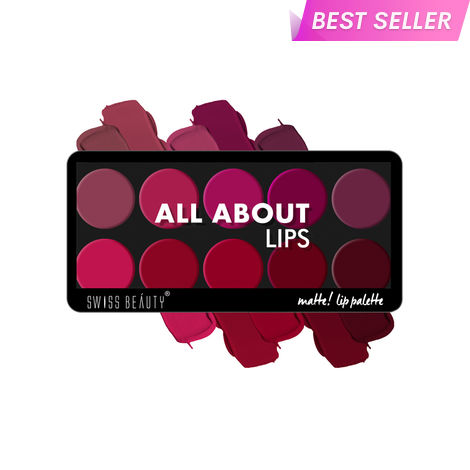 Buy Swiss Beauty Matte Lip Pallete - 02 (12 g)-Purplle