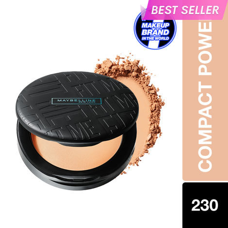 Buy Maybelline New York Fit Me Matte + Poreless Compact Powder, 230 Natural Buff, 6g-Purplle