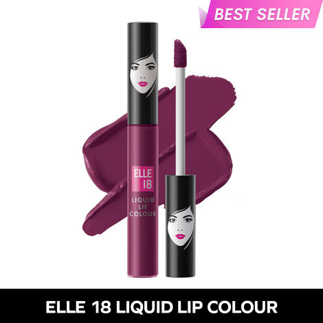 Buy Elle18 Liquid Lip Color, Sangria Blanca, 5.6ml-Purplle