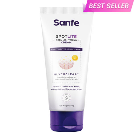 Buy Sanfe spotlite Cream For Dark Neck Joints & Skinfolds| Lactic Acid Retinol,60 gm-Purplle