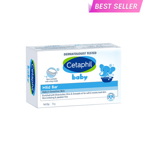 Buy Cetaphil Baby Mild Bar (75 gm)-Purplle