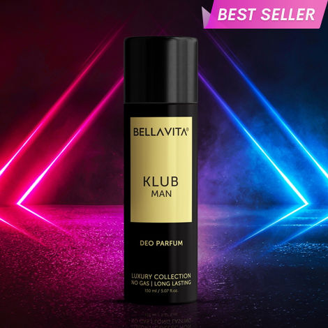Buy Bella Vita KLUB MAN DEO PARFUM (150 ml) | deodorant for men | gift for men-Purplle