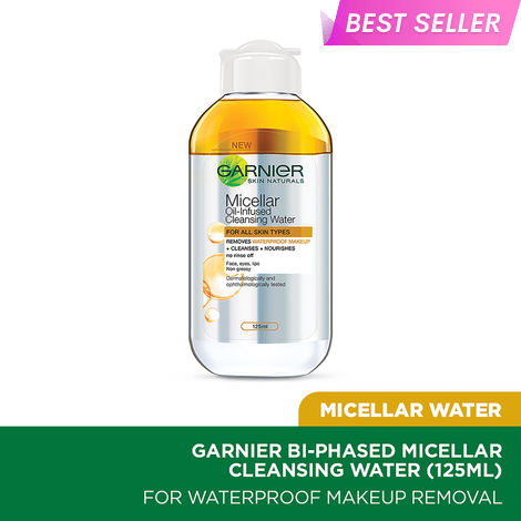 Buy Garnier Skin Naturals Micellar Cleansing Water All - In - 1 (125 ml)-Purplle
