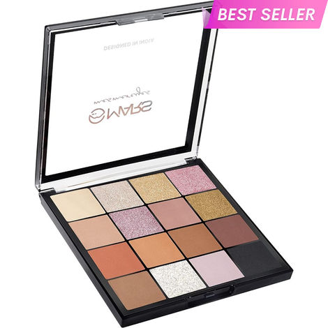 Buy MARS Mesmereyes Highly Pigmented 16 Color Eyeshadow Palette - 2 | 20.8g-Purplle