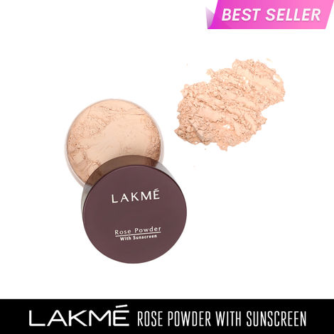 Buy Lakme Rose Face Powder Soft Pink (40 g)-Purplle